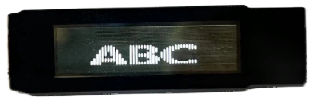 0.91”PM  OLED
